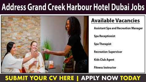 Address Grand Creek Harbour Hotel Dubai Jobs Urgent Job Vacancies In