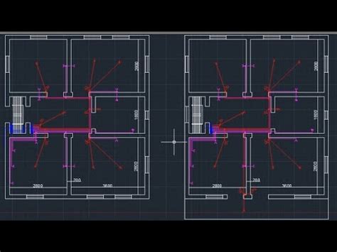 2 1 Dairenin Elektrik Tesisatı Proje Çizimi 4 Bölüm YouTube