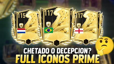 😱full Iconos Prime AsÍ Juega El Mejor Team Del Juego Chetado O