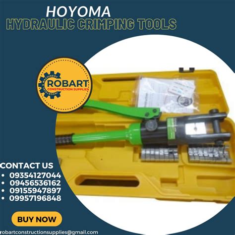 HOYOMA HYDRAULIC CRIMPING TOOLS On Carousell