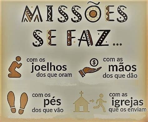 Pin em Mensagens Evolutivas Missão Proclamação do evangelho Missões