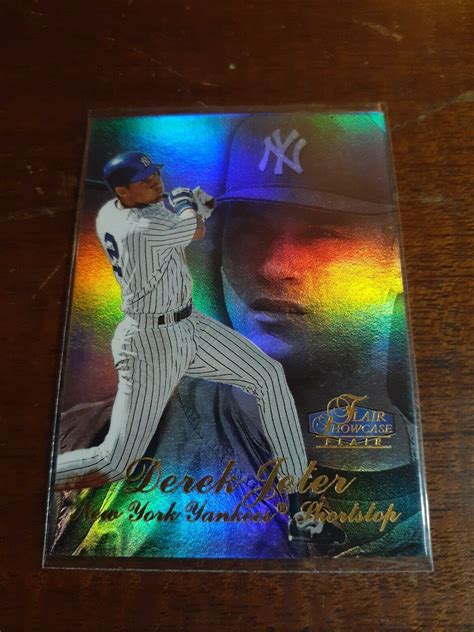 Derek Jeter 1998 Flair Showcase Showtime Sec 2 Row 3 Seat 14 NY