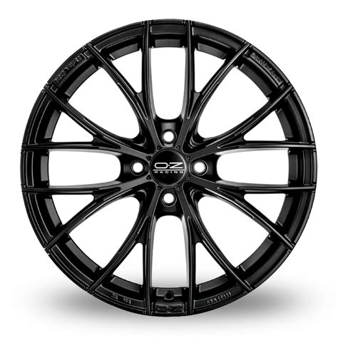 Oz Racing Italia Stud Matt Black Alloy Wheels Wheelbase