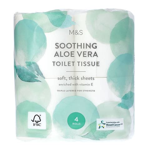 Soothing Aloe Vera Toilet Tissue | M&S