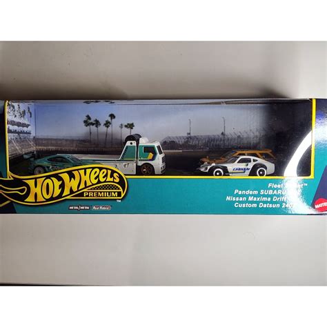 Hot Wheels Premium Box Set Greedy Subaru Pandem Brz Nissan Maxima Custom Datsun Z Fleet