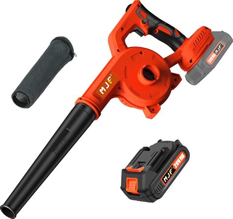 Mjf Cordless Leaf Blower 20v Battery Powered 2 In 1 Leaf Blower And Vacuum Variable