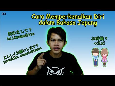 Cara Memperkenalkan Teman Dalam Bahasa Jepang Ujian