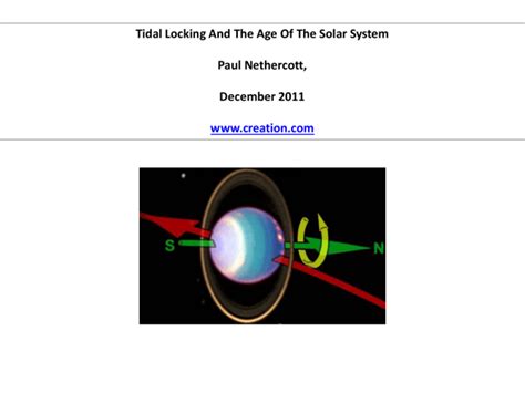 Tidal_Locking - The Origin Of Life