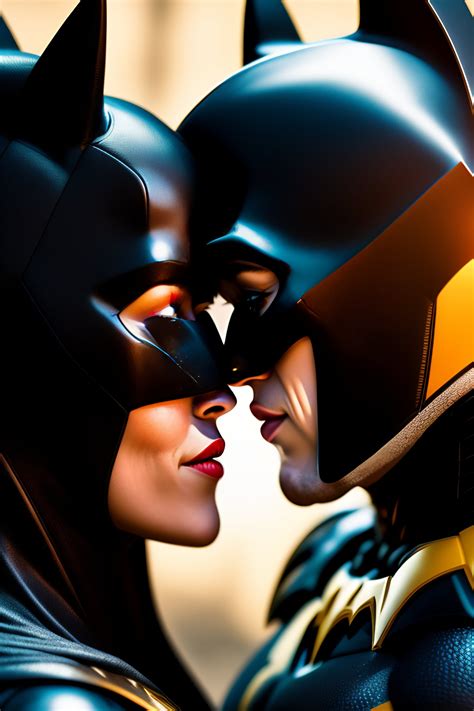 Lexica Batman And Batgirl Kissing