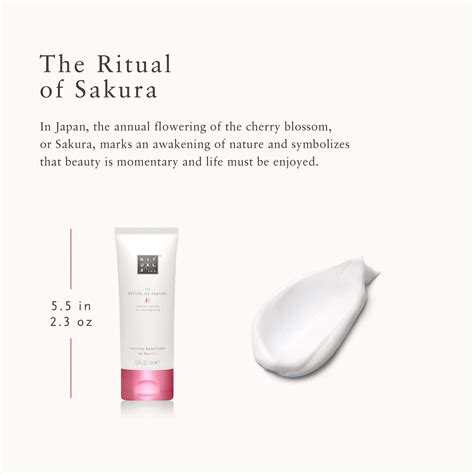 Rituals The Ritual Of Sakura Recovery Hand Balm 70 Ml Perfume Box