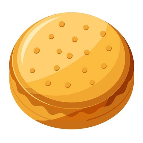 Premium Vector Biscuit Food Vector Illustration