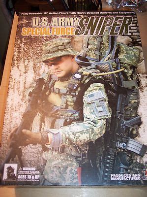Hot Toys Us Army Special Force Sniper Military Figure