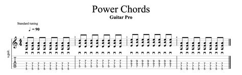 11 Power Secrets To Power Chords Guitar Tricks Guitar Pro Blog