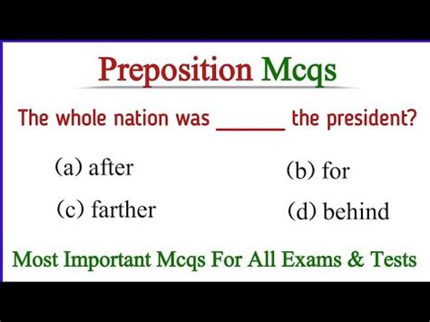 Preposition Mcqs Most Repeated Mcqs For Asf Paf Navy Ppsc