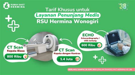 Hermina Hospitals Special Rate For Medical Support Services At RSU