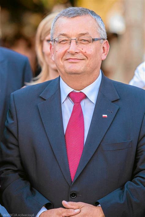 Andrzej Adamczyk Minister Infrastruktury Sk Ad Rz Du Pis