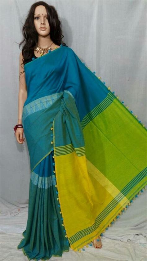 Linen Cotton Saree At ₹ 999 Cotton Linen Saree In Shantipur Id