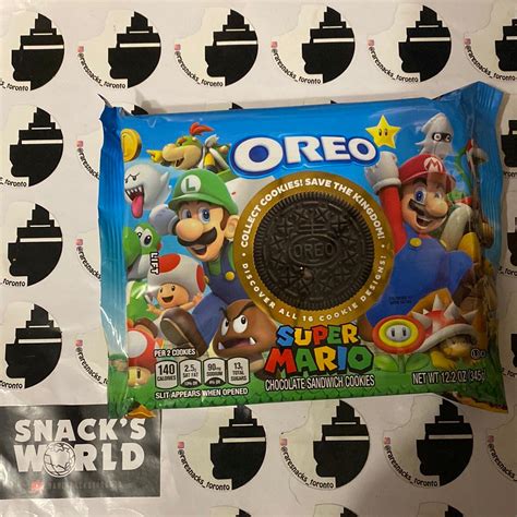 Super Mario Oreos Limited Edition – RareSnacksToronto