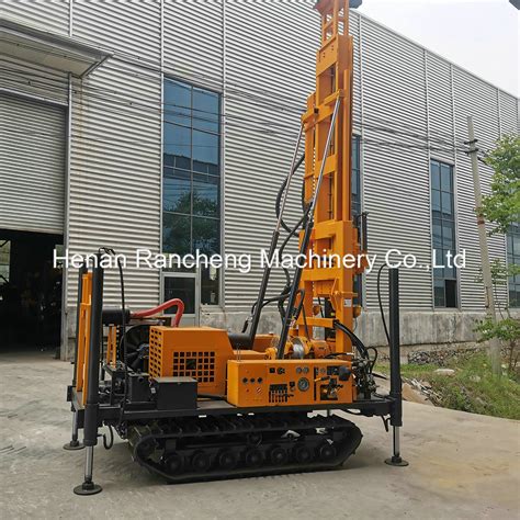 Depth 280 M Borehole Drilling Machine Crawler Mounted Rock Core