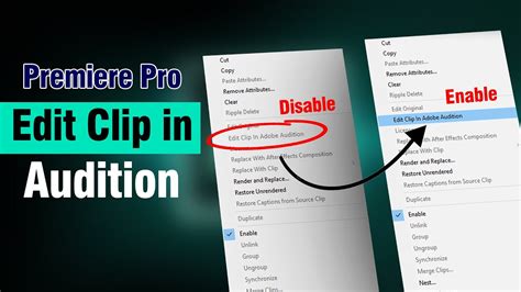 Edit Clip In Adobe Audition How To Link Adobe Audition With Adobe