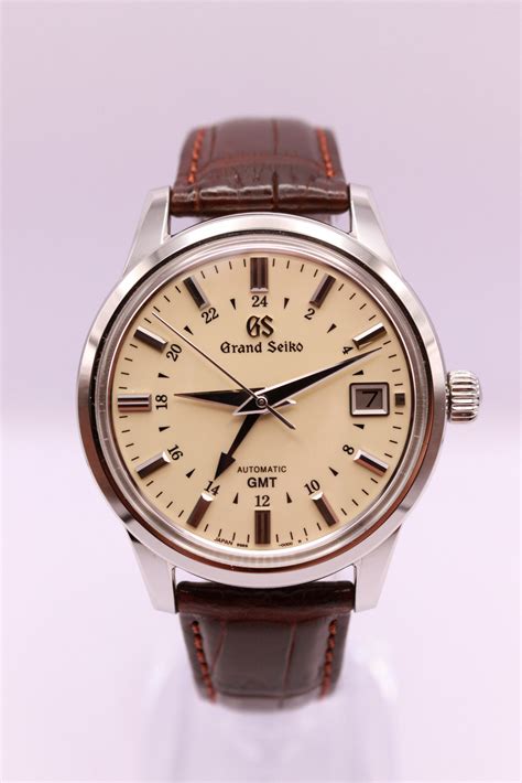 Descubrir Imagen Grand Seiko Gmt Cream Dial Thptnganamst Edu Vn