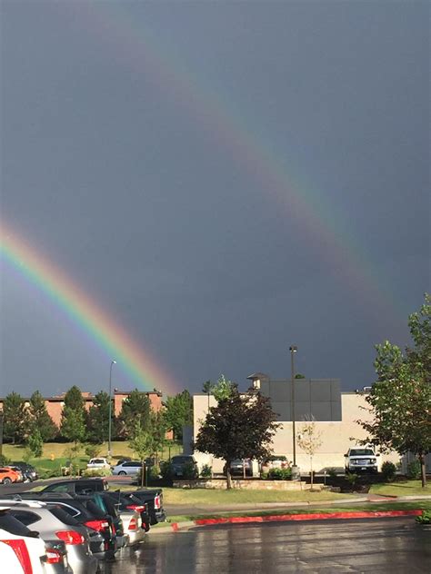 First time seeing a double rainbow IRL. : r/mildlyinteresting