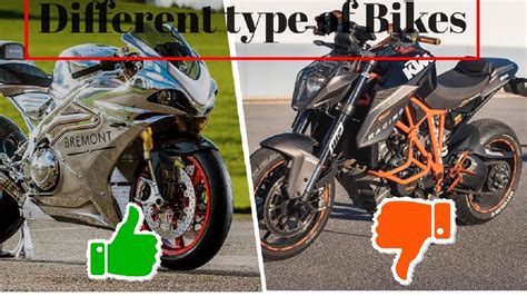 Different Types Of Motorcycles Explained Clear The Confusion