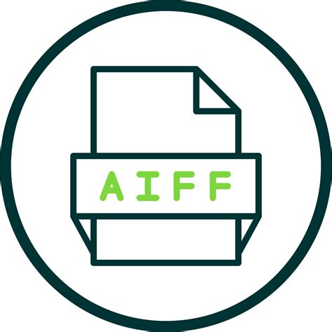 Aiff File Format Icon 15991719 Vector Art at Vecteezy