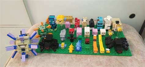 Лего минифигурки Майнкрафт lego Minecraft Dungeons фигурки животные ...