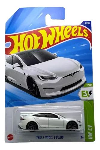 Carrinho Hot Wheels Tesla Model S Plaid Hw Ev 2025 Hyx58 MercadoLivre