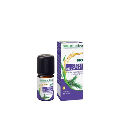 Huile Essentielle C Dre De L Atlas Bio Naturactive Le Flacon De Ml