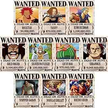 One Piece Gol D Roger Crew