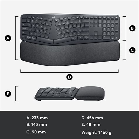 Logitech Ergo Series K860 Wireless Ergonomic Nepal Ubuy