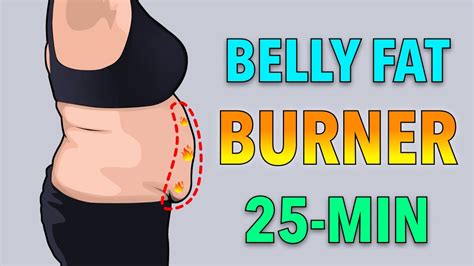 25 Min Belly Fat Burner Workout Abs Hiit Workout At Home Youtube