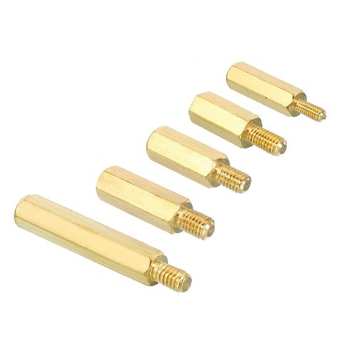 Patikil M M M M M Standoff Screws Pack Brass Hex Spacer