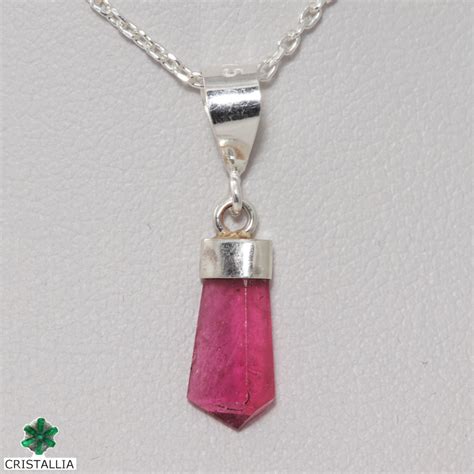 Pendentif Tourmaline Rose