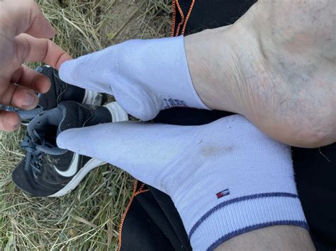 My Sweaty Socks And Feet Out Of Stinky Sneakers Nude Pics XHamster