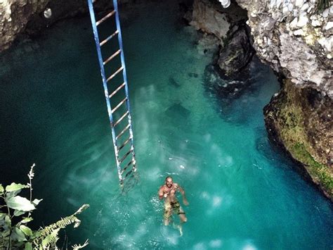 Blue Hole Mineral Spring Negril Jamaica Travel Around Jamaica Tours