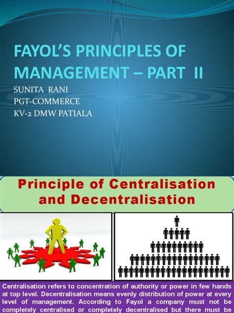 Fayol S Principles Of Management Part Ii Pdf Employment Turnover Employment