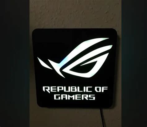 Asus ROG Strix Logo USB LED Lamp | Lazada