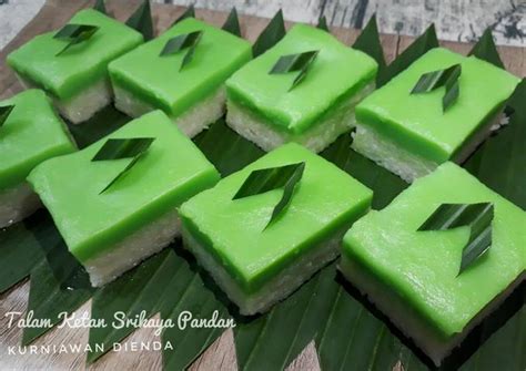 Resep Talam Ketan Srikaya Pandan Oleh Dienda Endang Kurniawan Cookpad