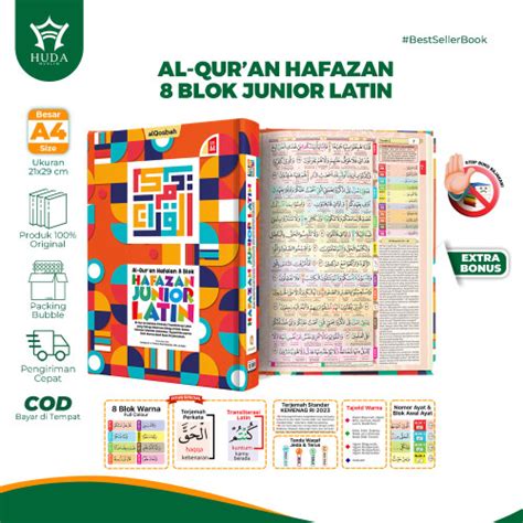 Jual Al Qur An Hafazan Junior A Besar Dilengkapi Latin Dan Terjemahan