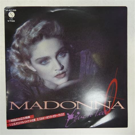 Yahooオークション 46064854 【国内盤7inchwhitevinyl】madonna