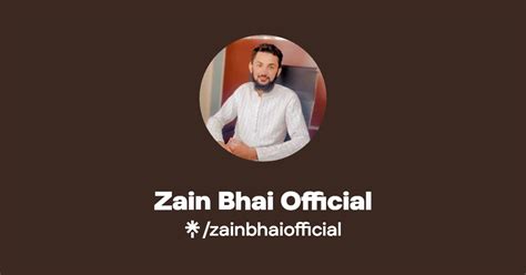 zain bhai official linktree