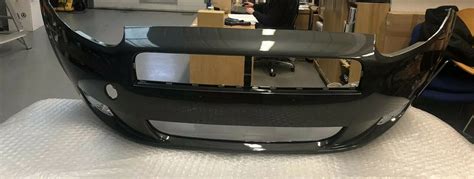 NEW FRONT BUMPER FOR FIAT GRANDE PUNTO 2006 10 PAINTED GRIGIO PESSIMO