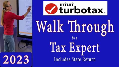 Turbotax 2023 How To File Your Taxes Online For Beginners With