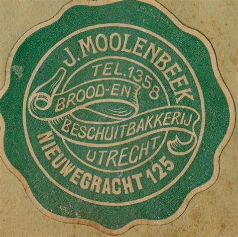 Sluitzegel Album Utrecht Pm 1910 J Moolenbeek Utrecht Flickr