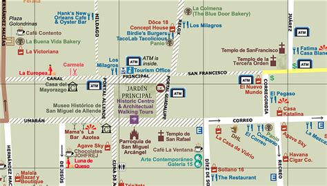 San Miguel de Allende Map | Sanmigueldeallendemap.com