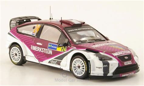 Modellino In Miniatura Ford Focus Rs Ixo Rs Wrc No Wrc Rallye