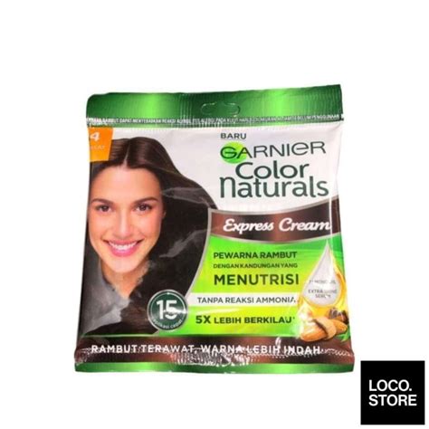 Garnier Color Naturals Express Cream 4 Brown Lazada